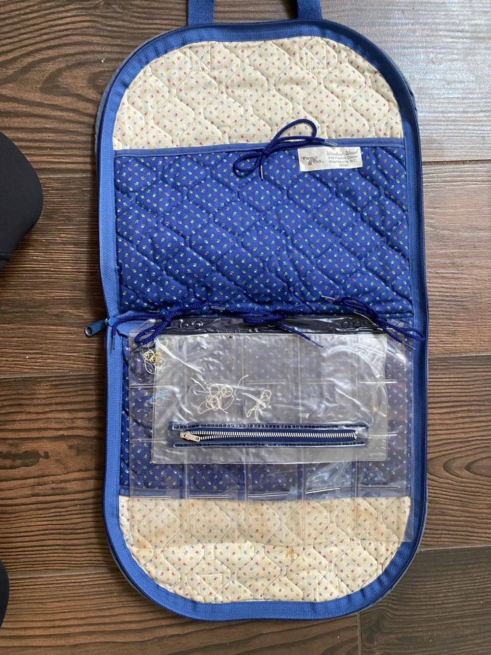Vintage Cross Stitch/Craft Project Pack Holder